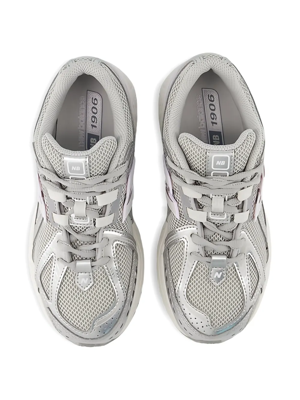 New Balance Kids 1906 mesh panelled sneakers - Grijs