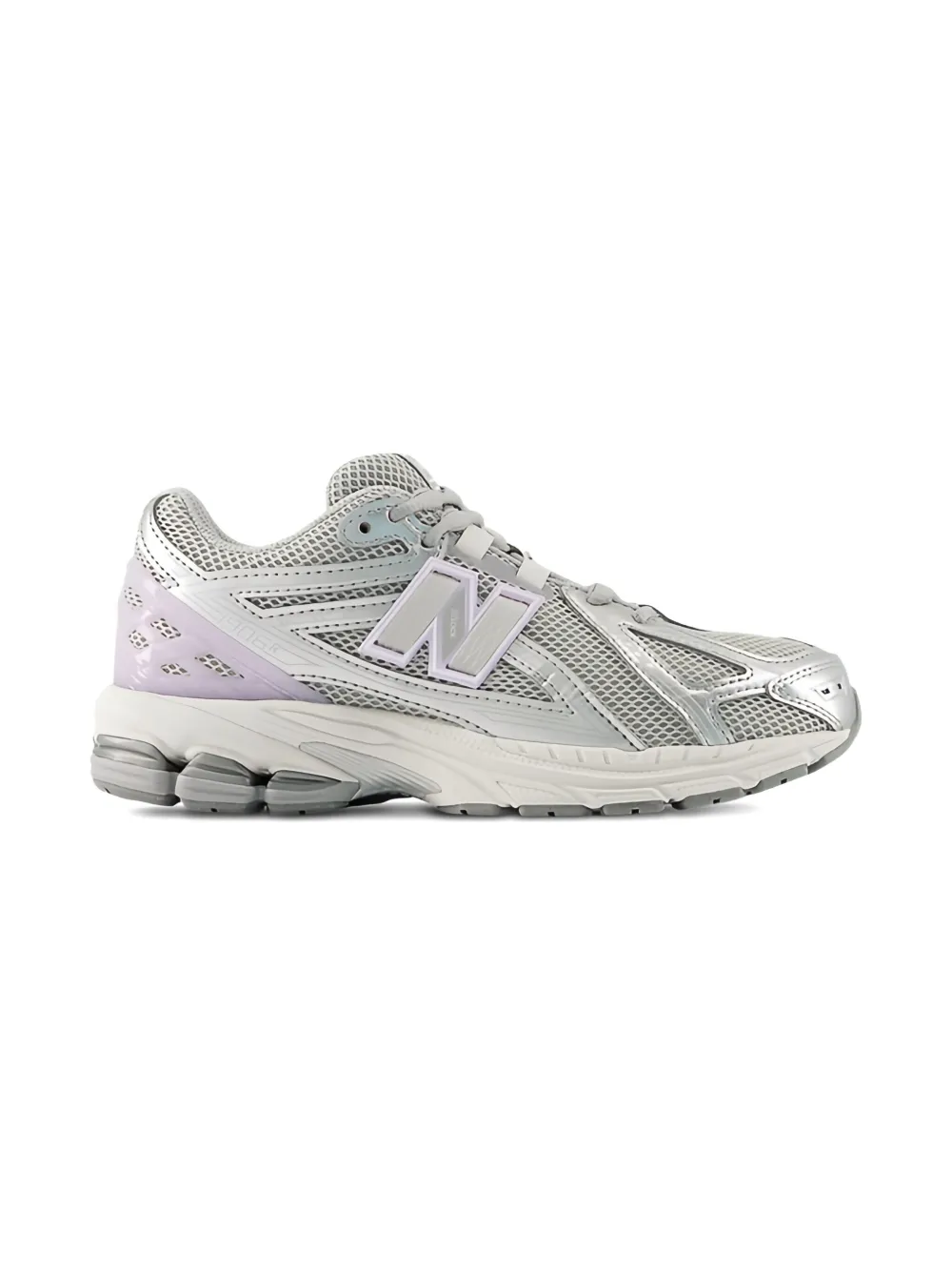 New Balance Kids 1906 sneakers met mesh vlakken Grijs