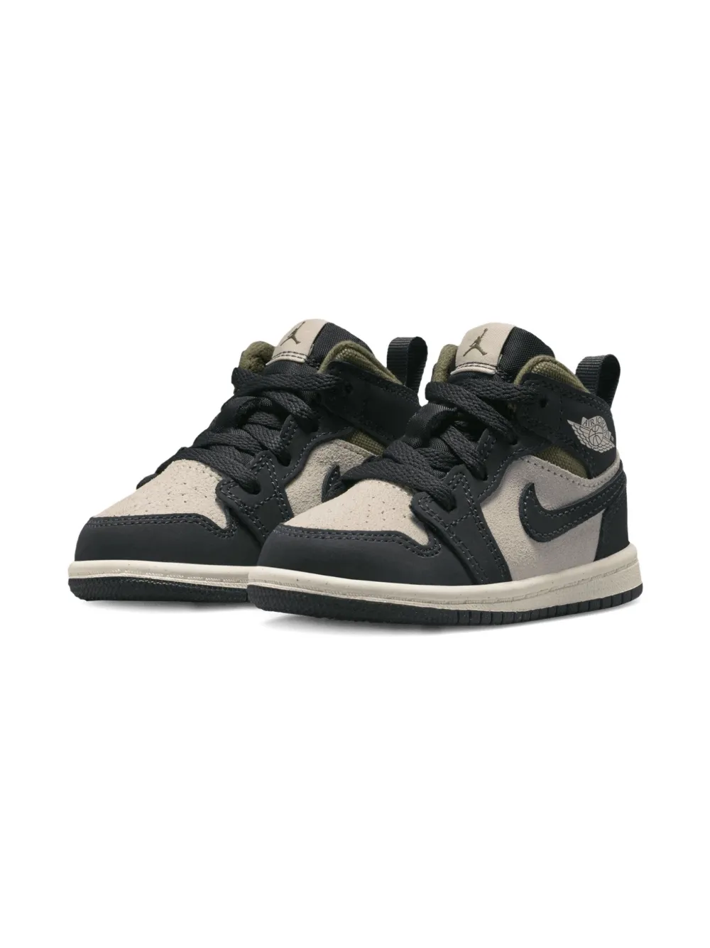 Jordan Kids Jordan 1 Mid SE sneakers Zwart