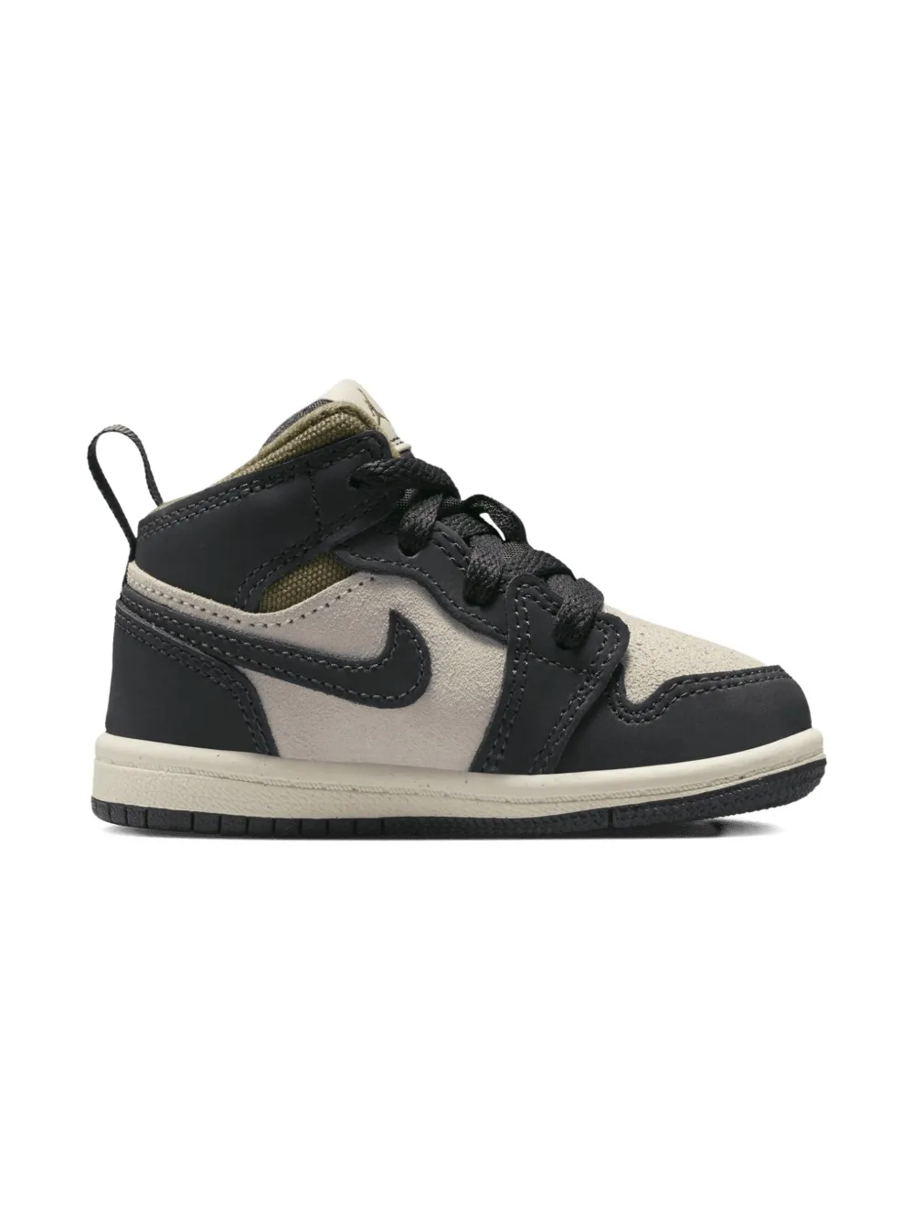 Jordan Kids Jordan 1 Mid SE sneakers Zwart