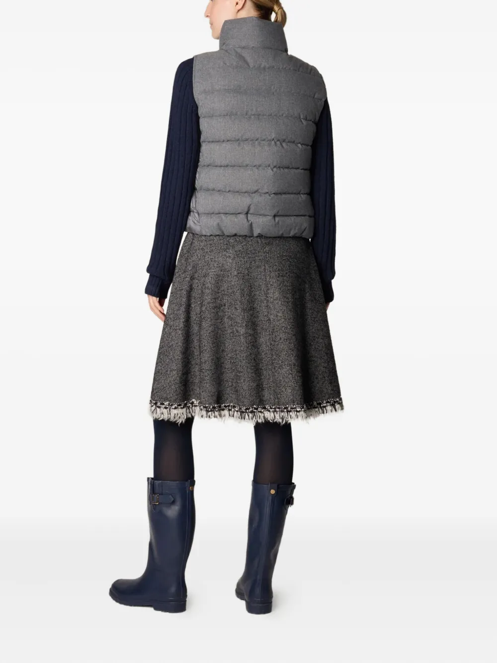 Save The Duck Armilla Gilet In Gray