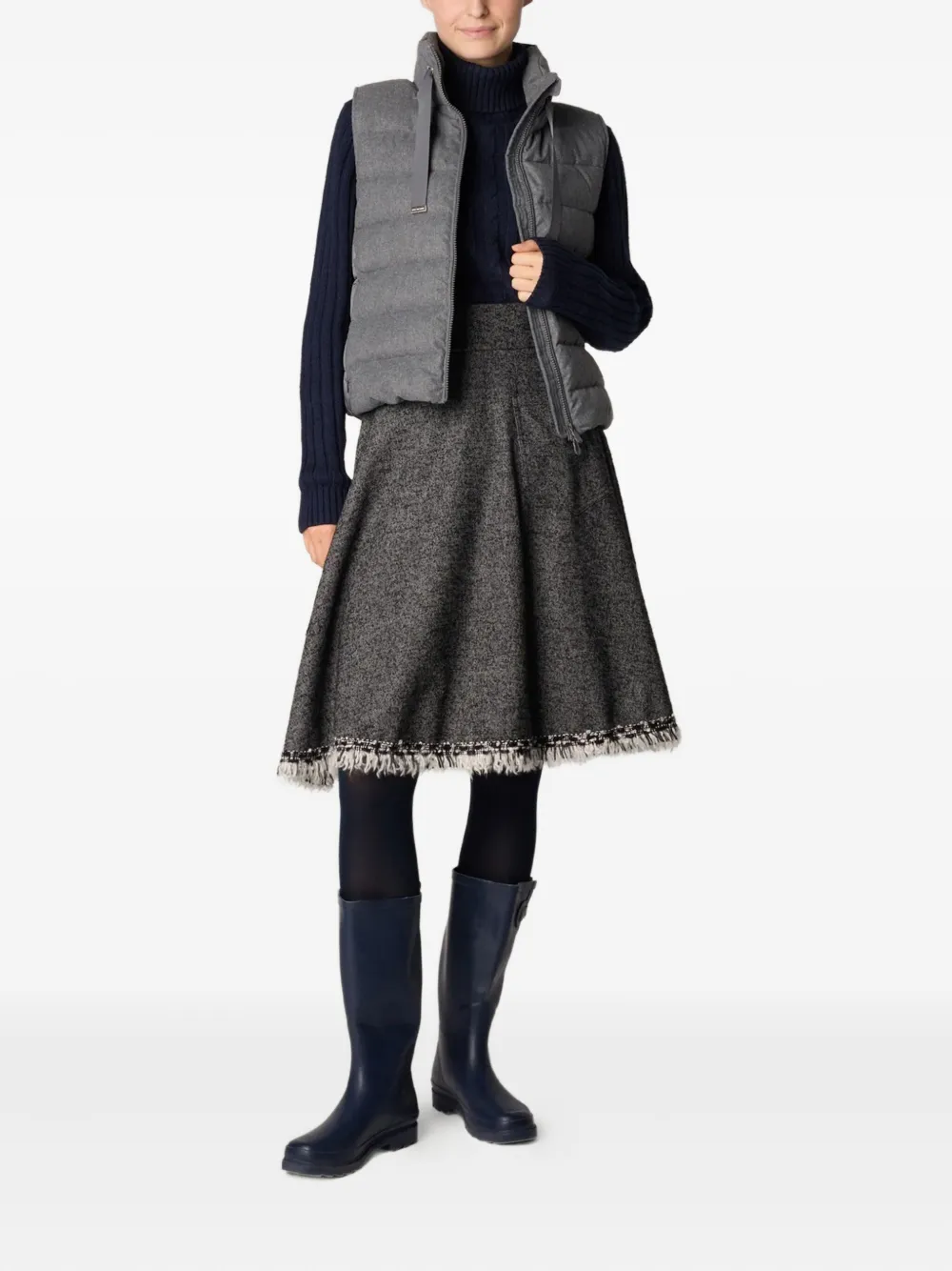 Save The Duck Armilla Gilet In Gray