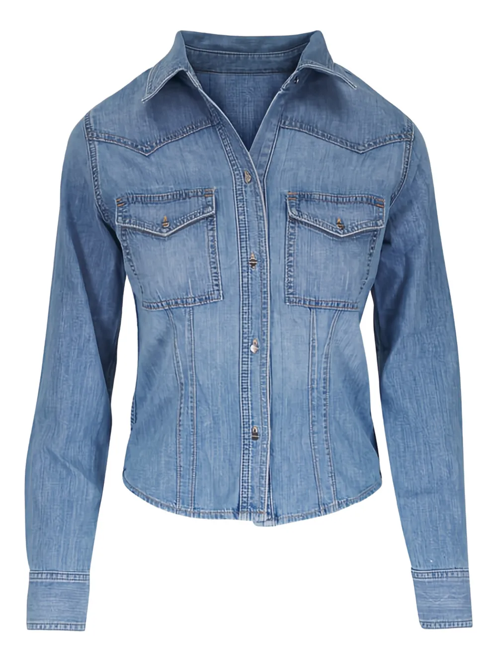 TWP button front shirt | Blue | Image 1