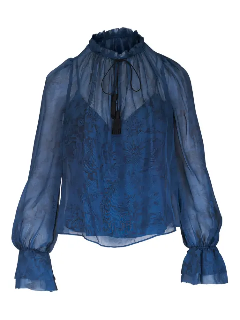 Veronica Beard blouse Maxime à volants