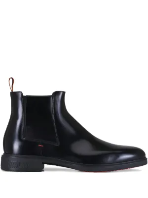Guidi PL07V Leather Ankle Boots | Black | FARFETCH