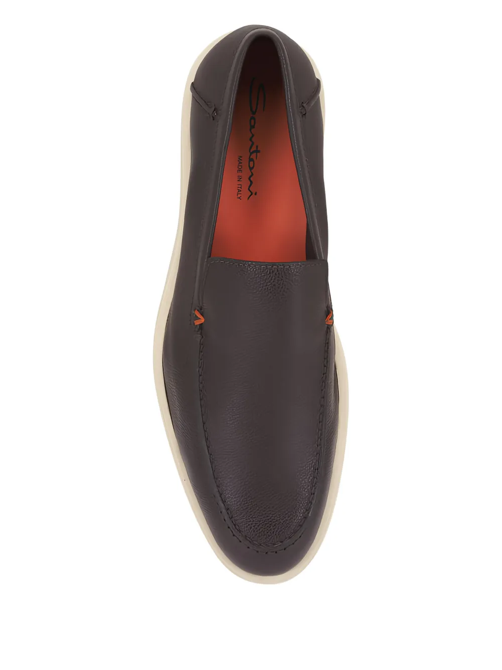 Santoni stitch-detail loafers Bruin