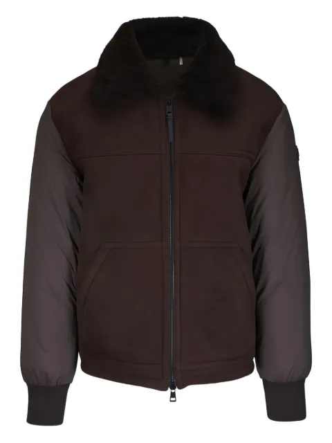 Moncler zip-fastening long-sleeve jacket