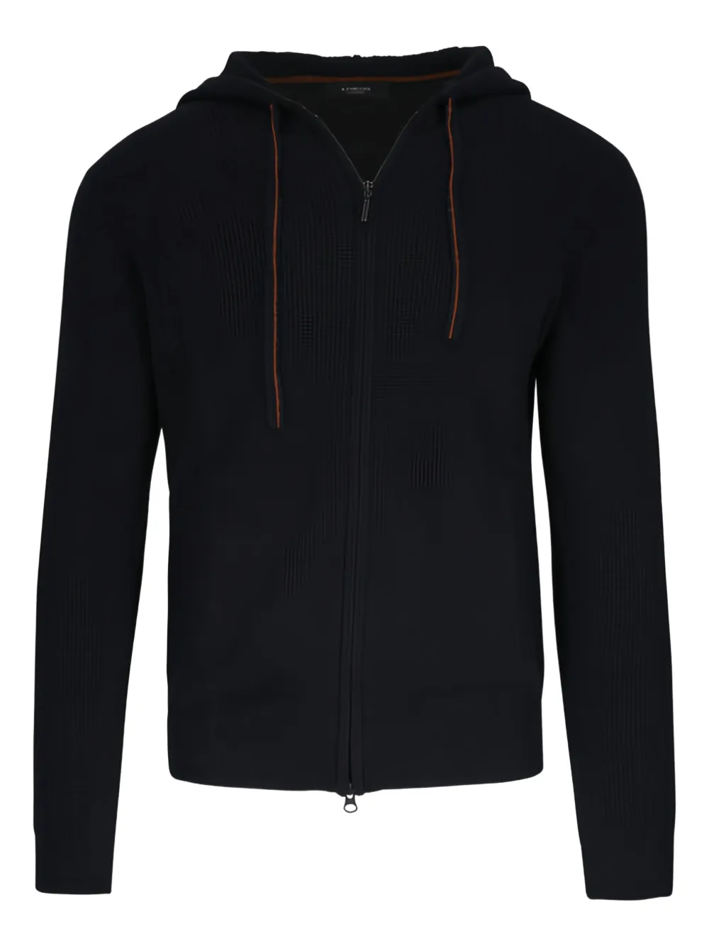 Kinross Cashmere zip-up hoodid | negro | Image 1
