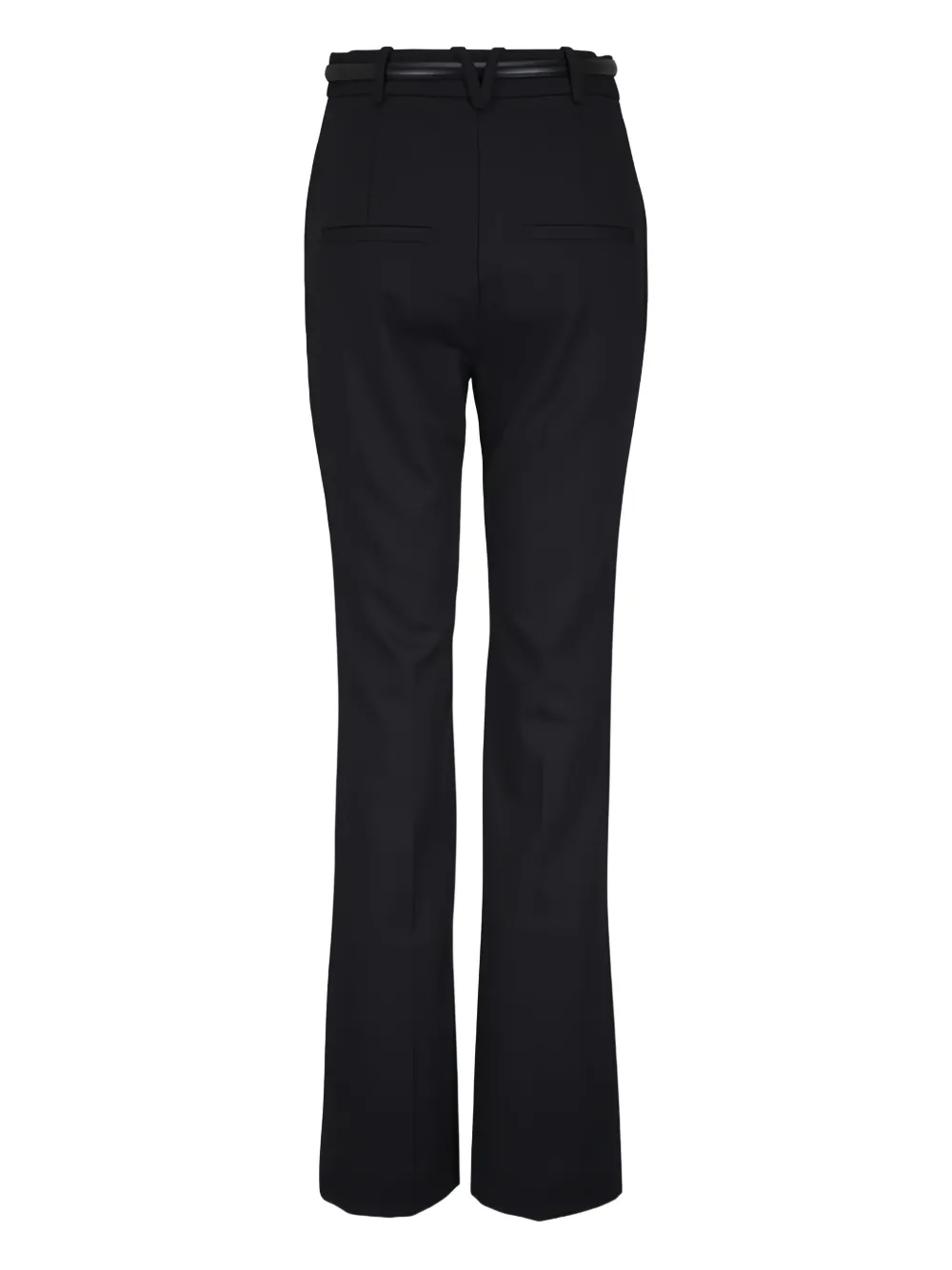 Veronica Beard Gracie belt trousers - Zwart