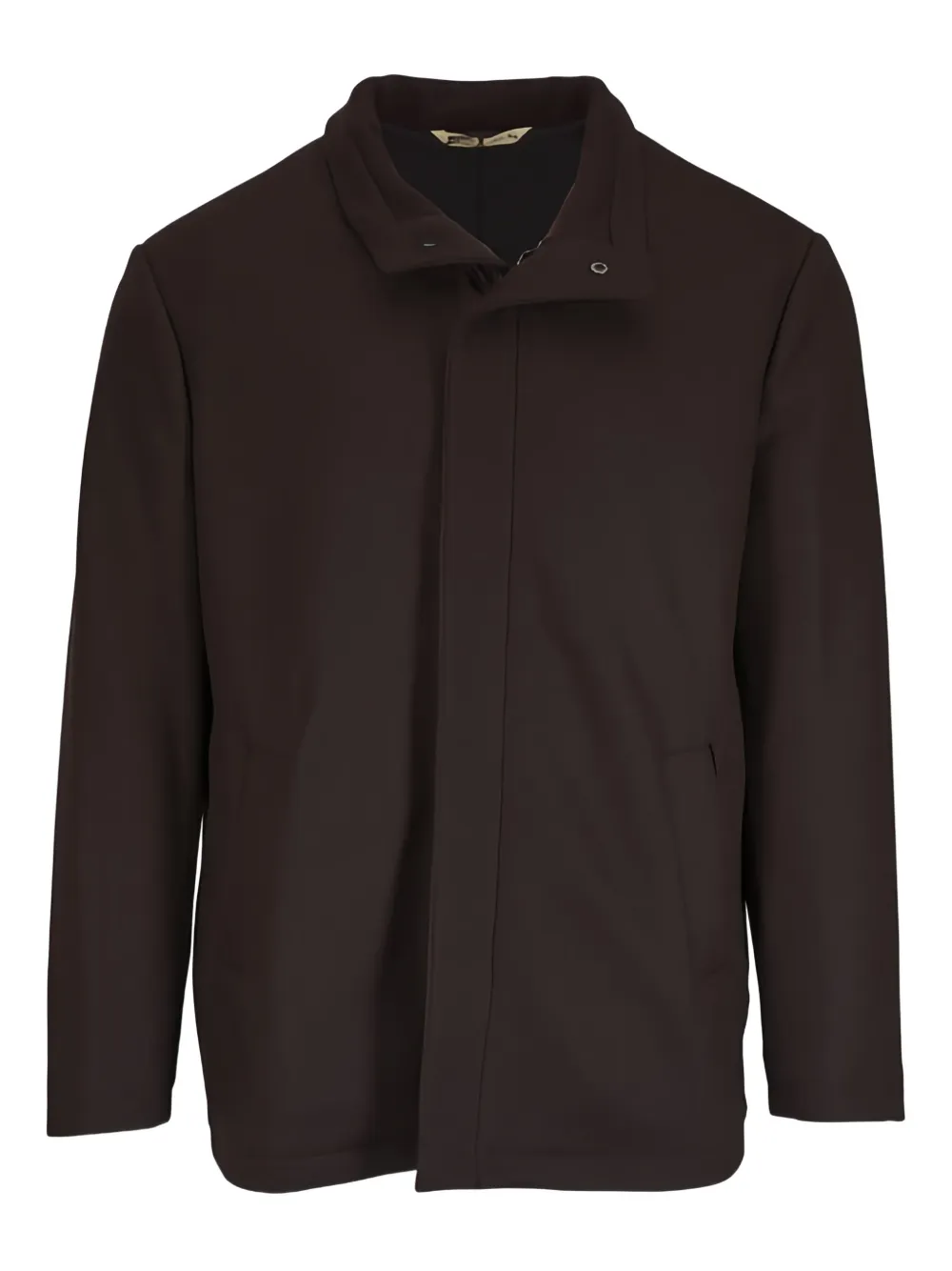 Maurizio Baldassari check coat - Marrone