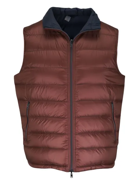 Herno quilted reversible gilet 
