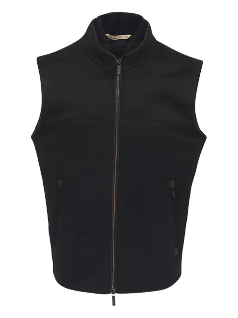 Maurizio Baldassari zip sleeveless gilet
