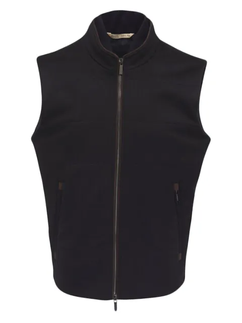Maurizio Baldassari zip sleeveless gilet