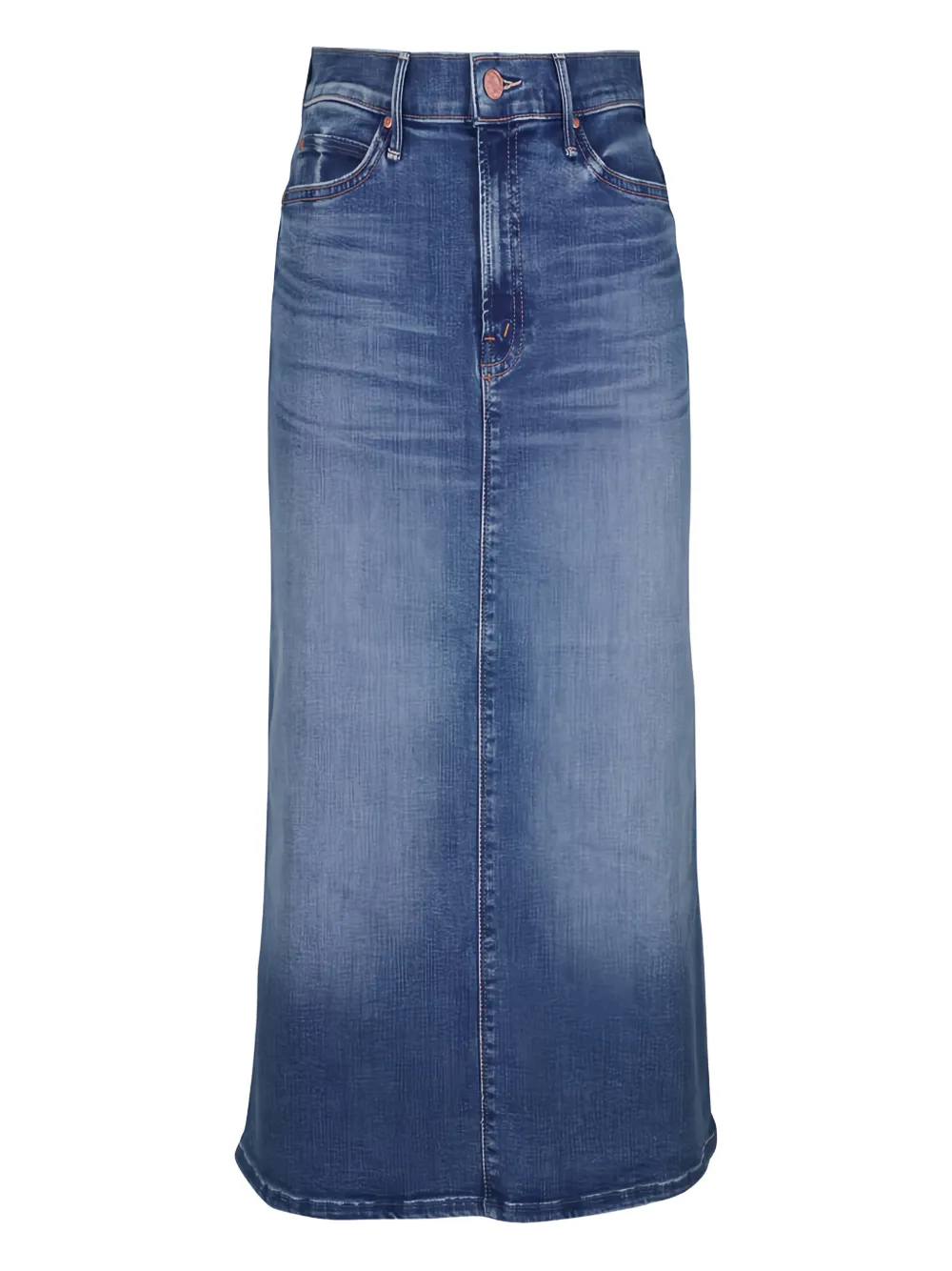 MOTHER denim midi skirt - Blu