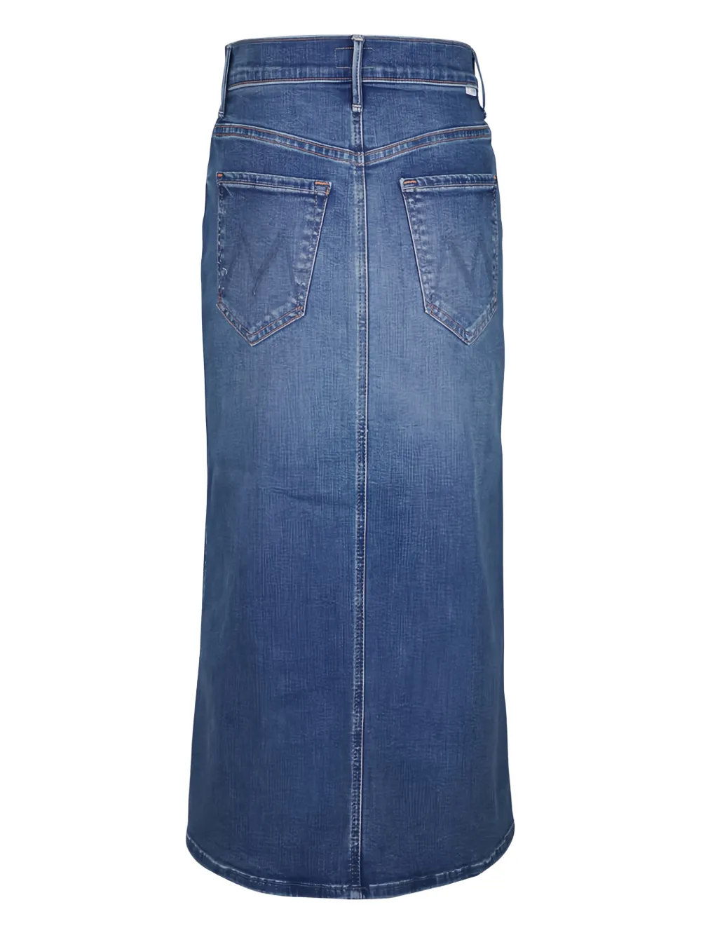 MOTHER denim midi skirt - Blauw