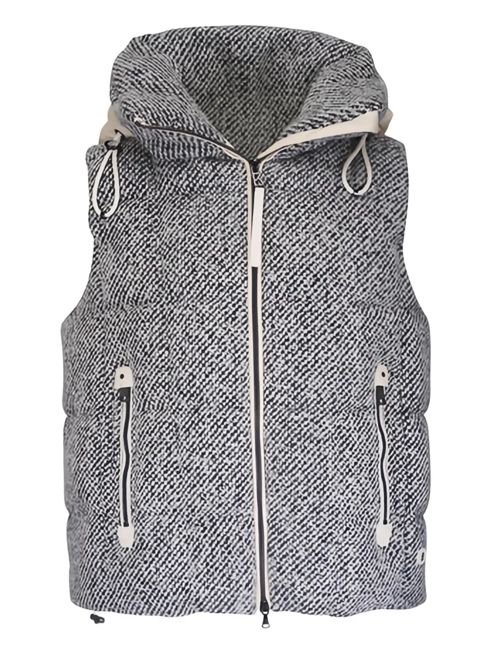 BOGNER Gilet con cappuccio - Grigio