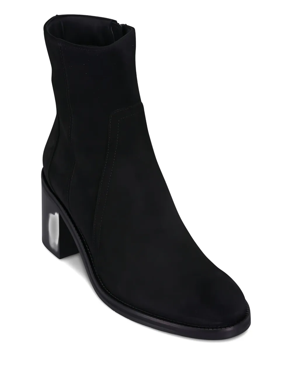  Aquatalia Block-heel Ankle Boots - Black 