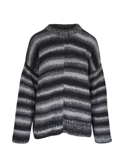 The Elder Statesman striped crew-neck sweater