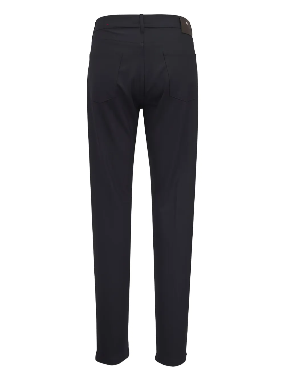 Marco Pescarolo slim trousers - Zwart