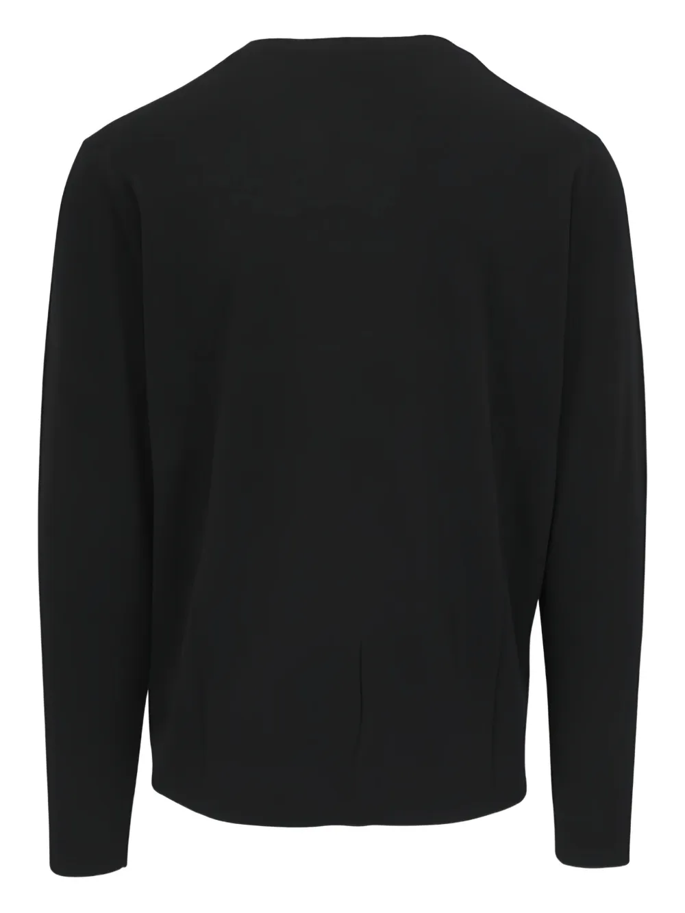 Kinross Cashmere Trui met V-hals - Zwart