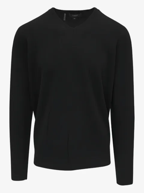 Kinross Cashmere V-neck sweater