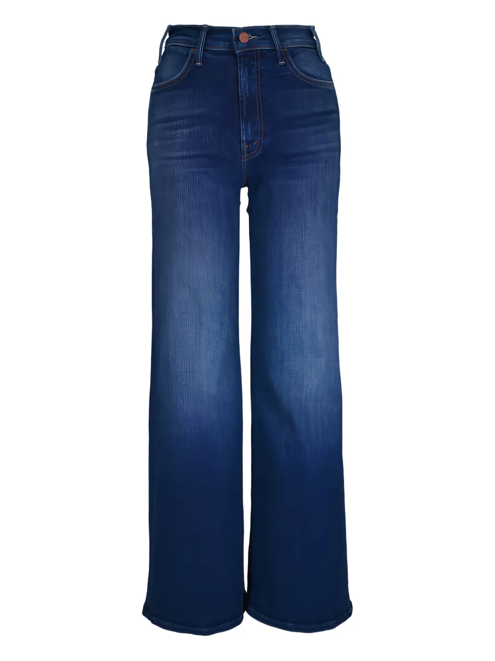 MOTHER washed-denim jeans - Blu