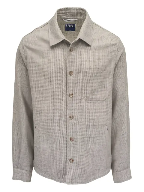 Fedeli buttoned pocket overshirt