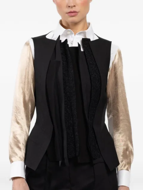 Shiro Sakai asymmetric vest