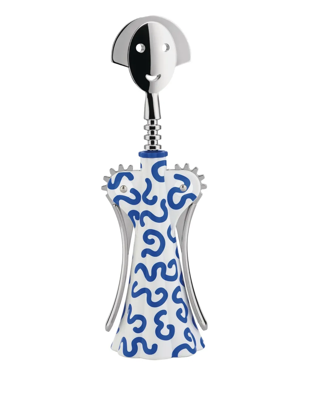 Alessi Anna G pattern-design corkscrew | White | Image 1