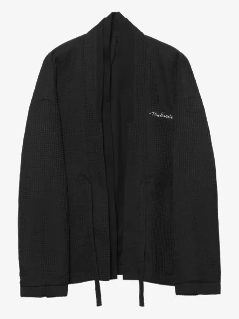 Maharishi veste gaufrée à broderies