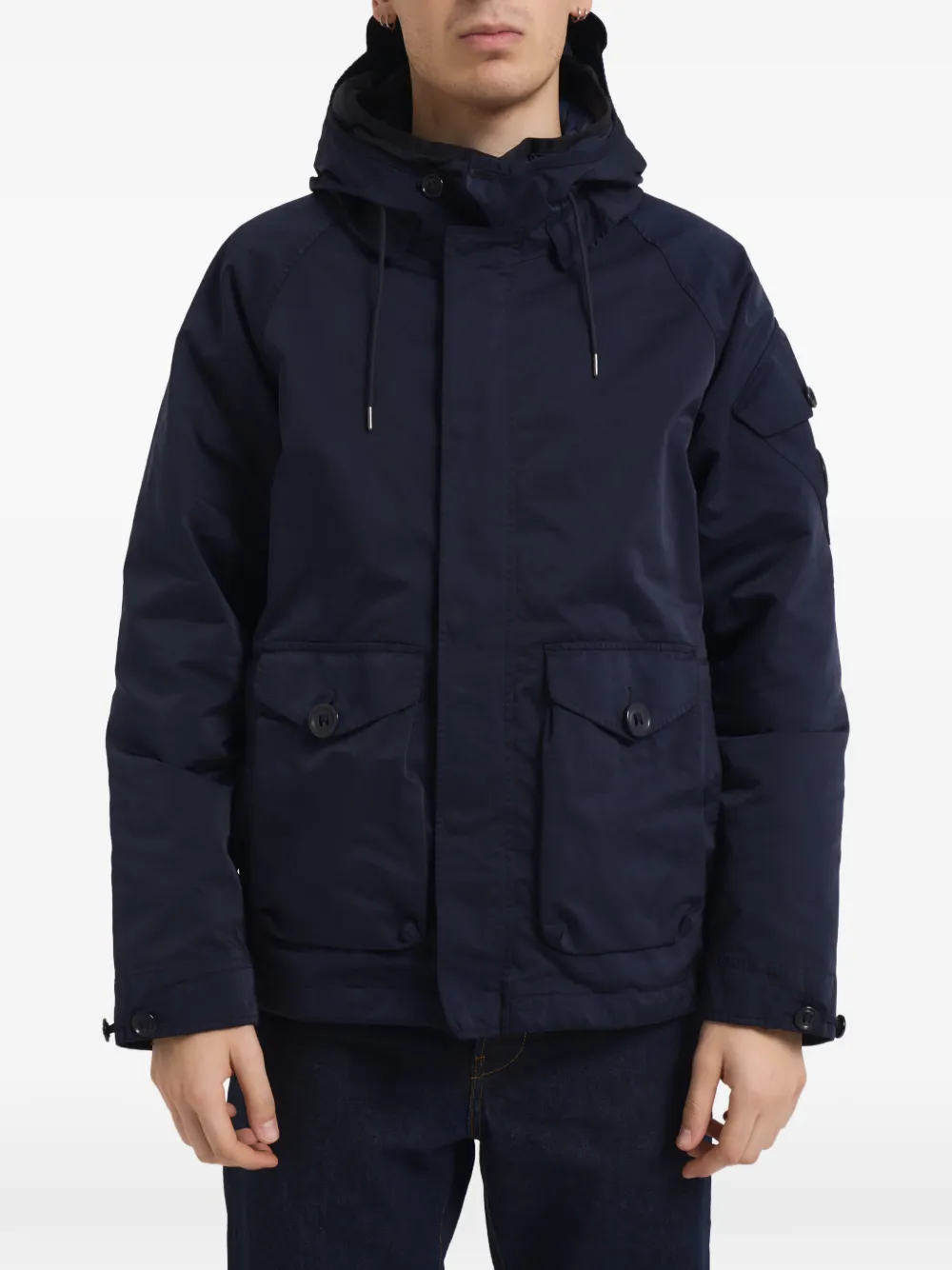 C.P. Company hooded pocket jacket | Blue | Image 1