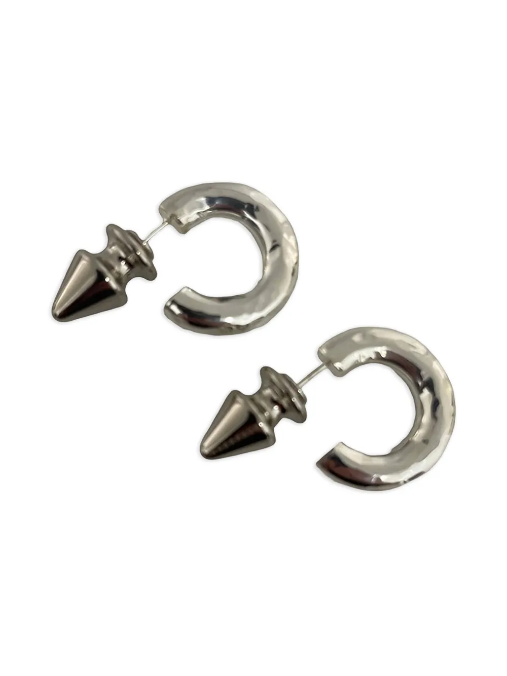 Innerraum Oorringen met spikes - Zilver