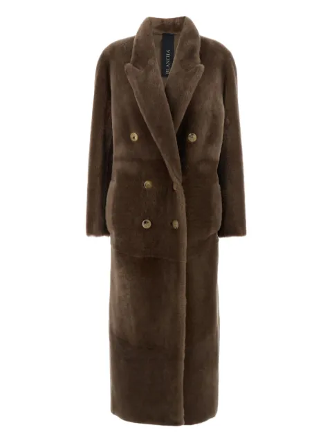 Blancha reversible button coat