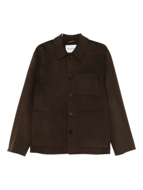 AMARANTO  button-fastening jacket