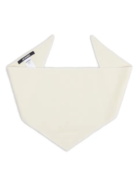 Jacquemus triangular shape scarf