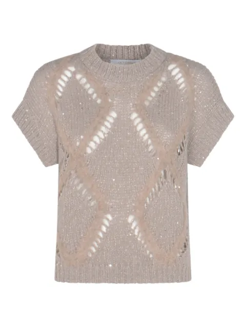 Antonelli short-sleeves top