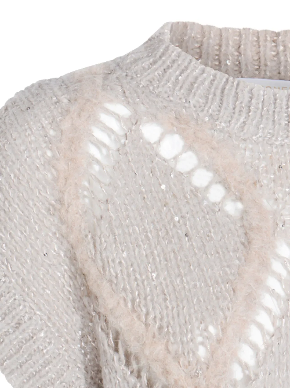 Antonelli Short-sleeves Top In Neutral
