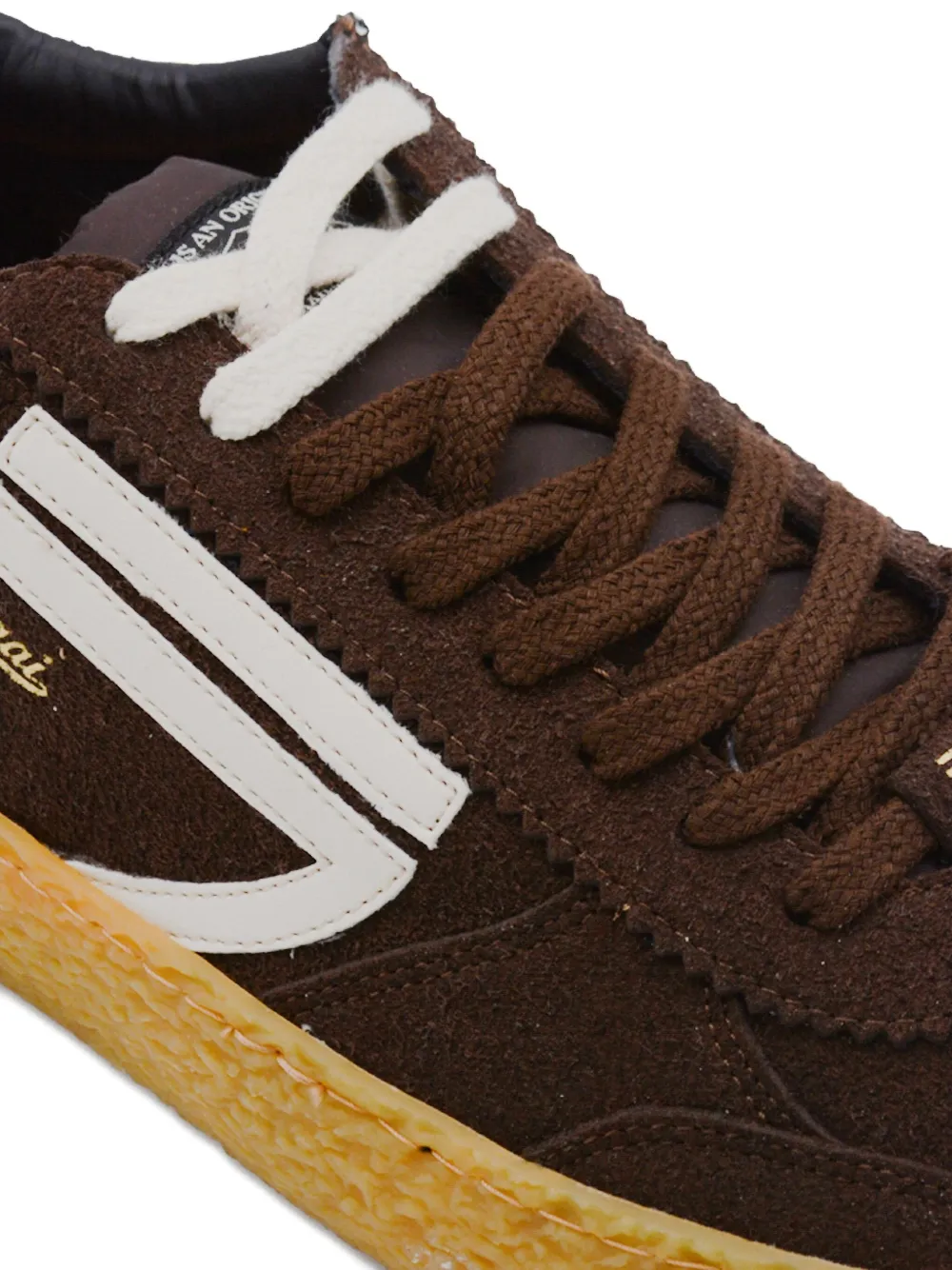 Puraai Sneakers met logo Bruin