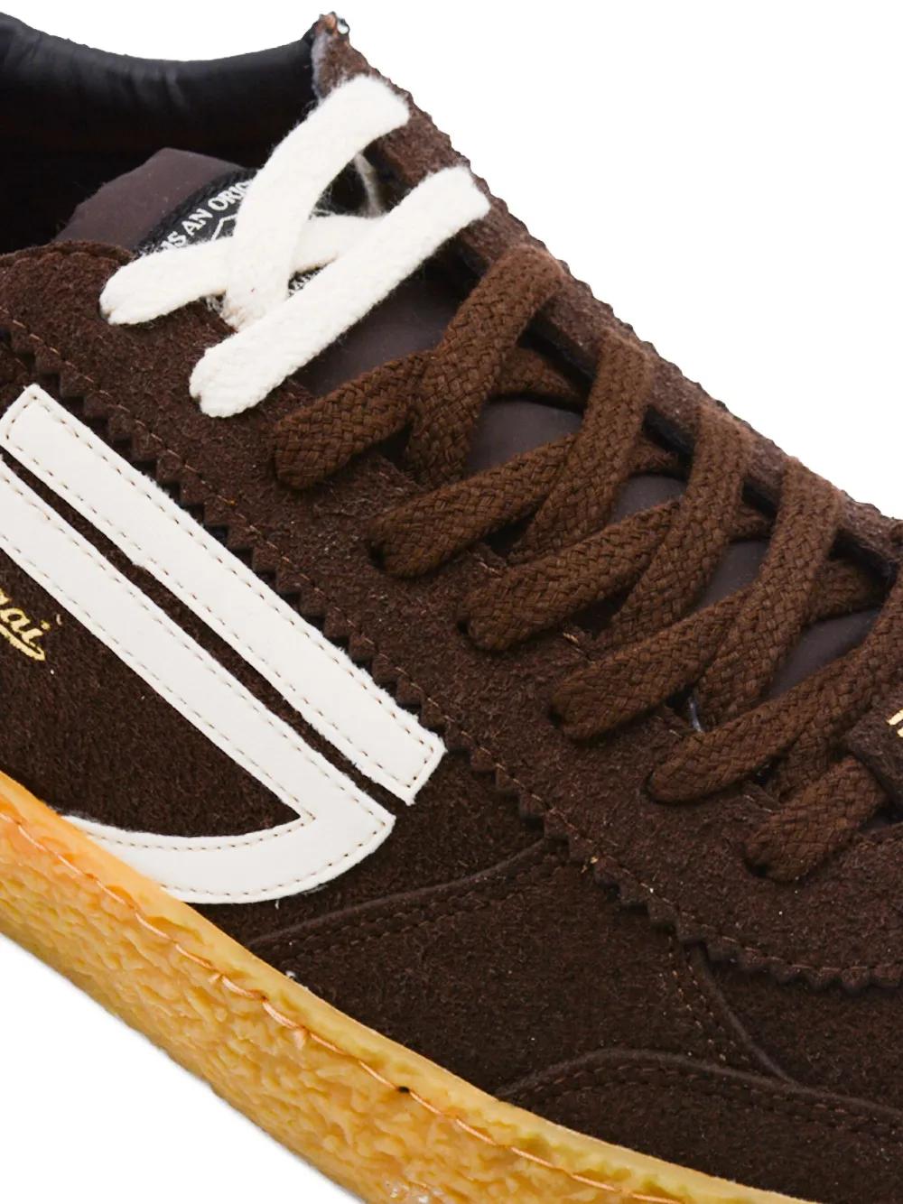 Puraai Sneakers met logo Bruin