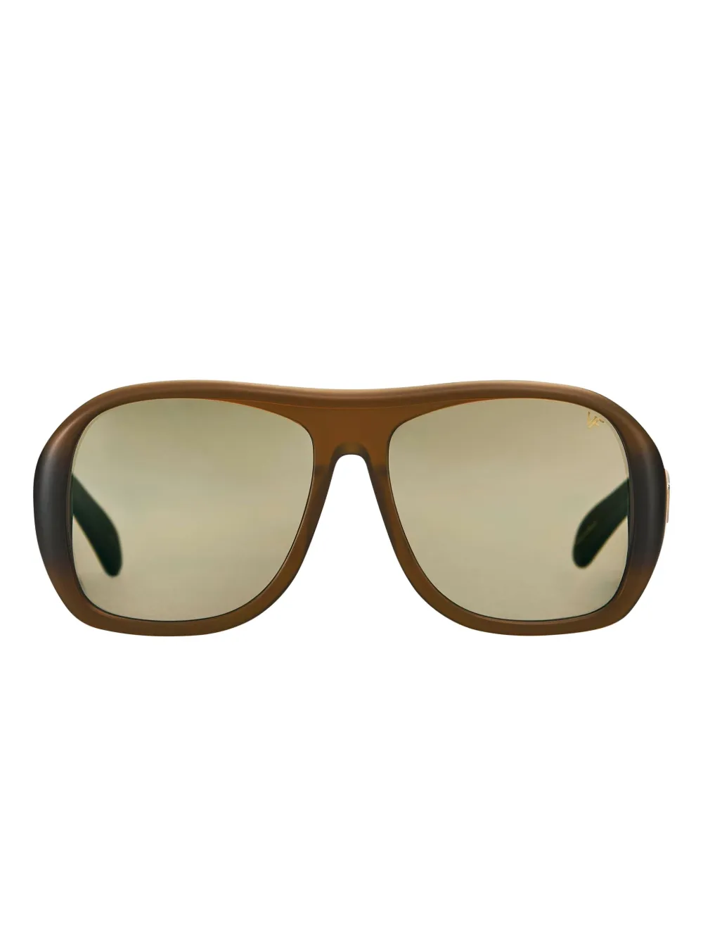 Vintage Frames Company The Dude Sunglasses In Brown
