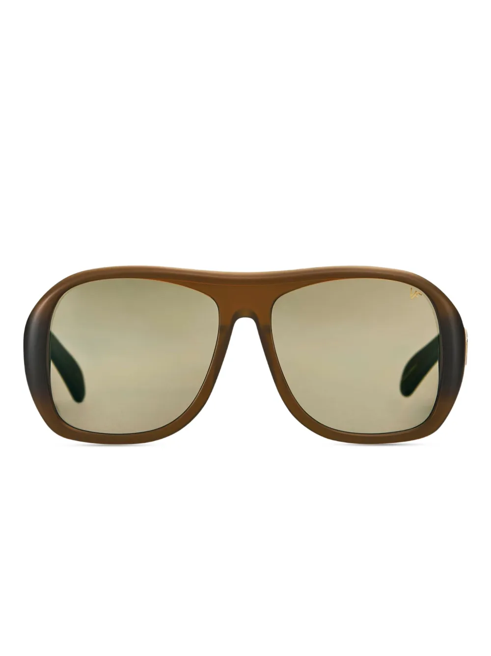 Vintage Frames Company lentes de sol The Dude | marrón | Image 1