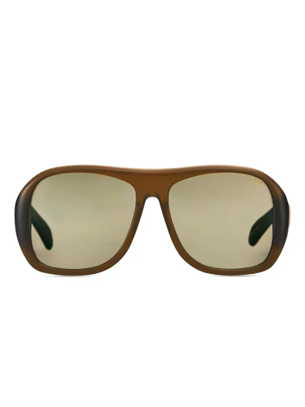 Vintage Frames Company The Dude Sunglasses Brown