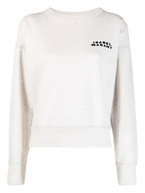 MARANT logo-embroidered sweatshirt