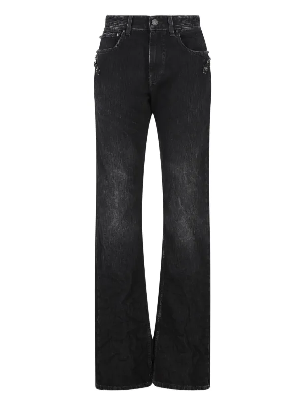 Balenciaga City バックル スタッズ パンツ | ブラック | FARFETCH JP