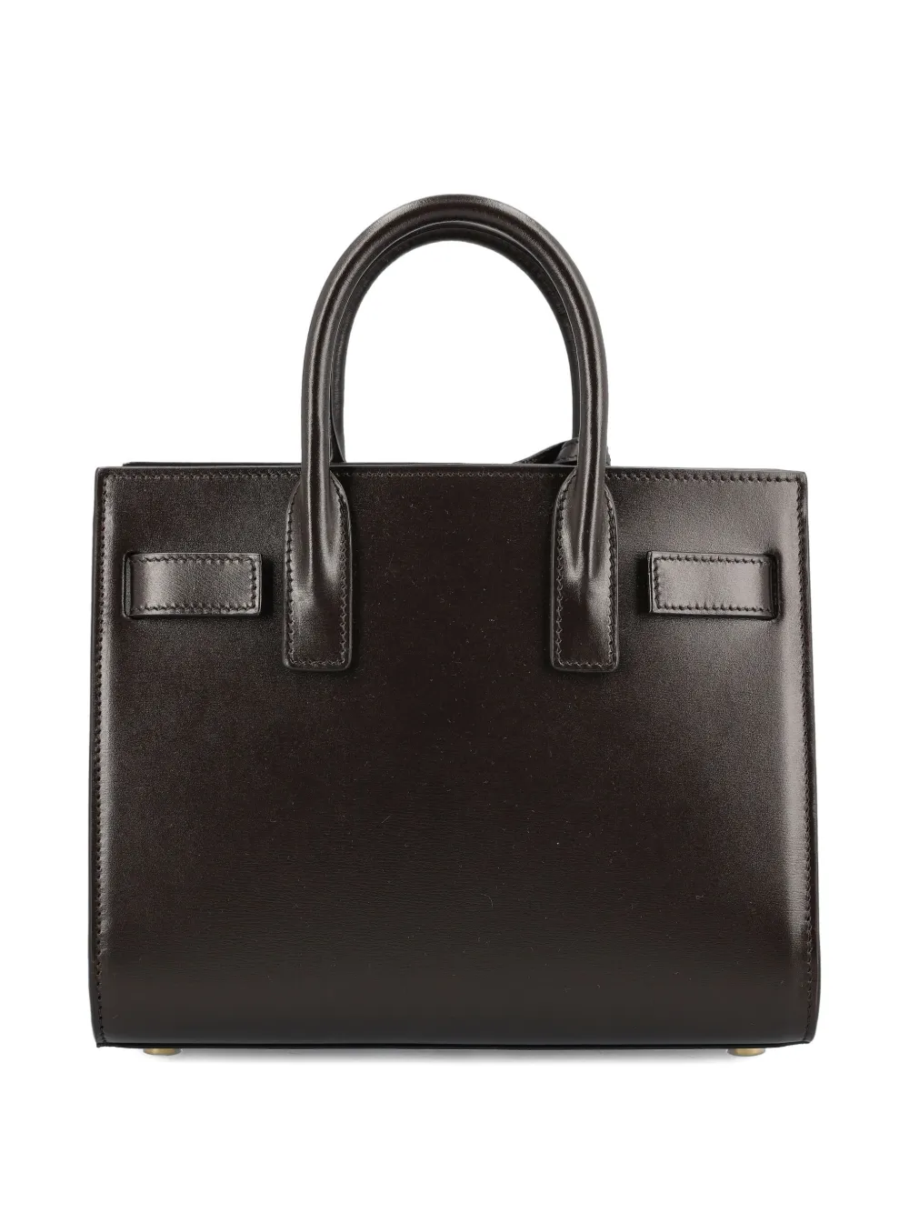 Saint Laurent nano Sac de Jour padlock bag - Bruin