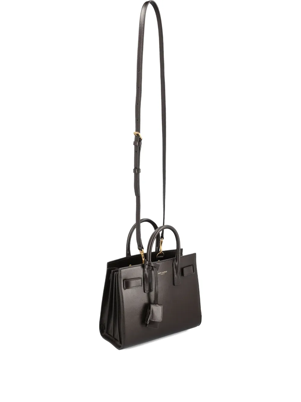 Saint Laurent Sac de Jour kleine tas met hangslot Bruin