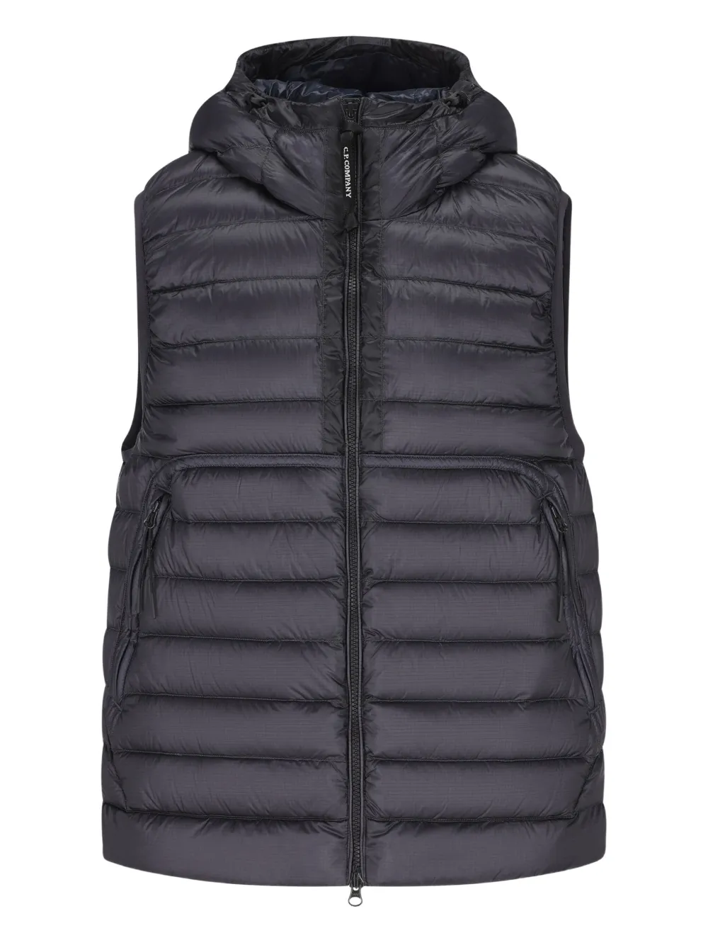 C.P. Company gilet zippé à capuche | bleu | Image 1