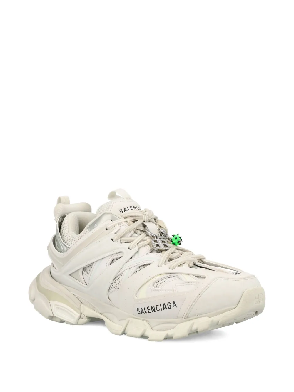 Balenciaga layered track sneakers Beige