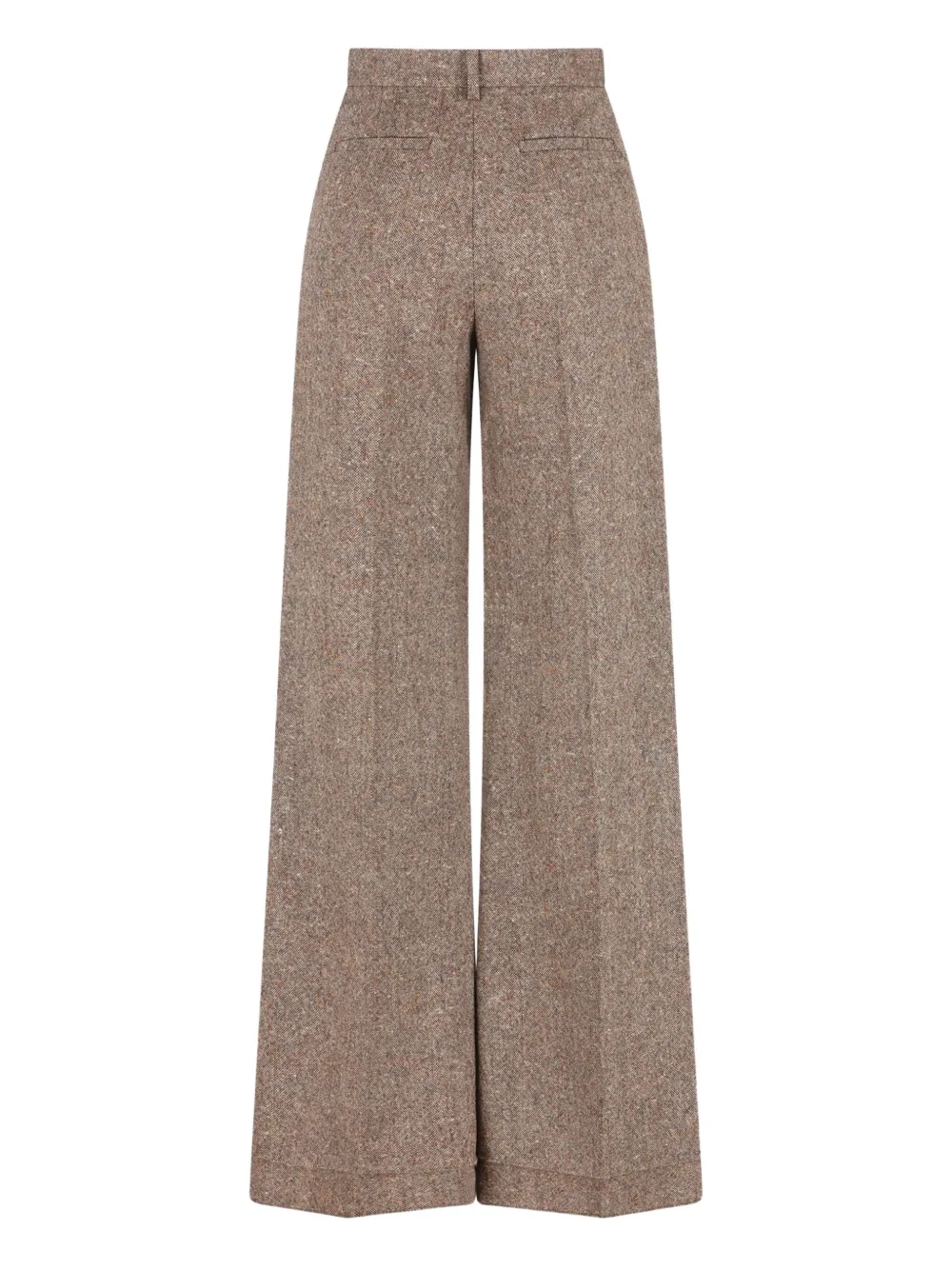 Valentino Garavani welt-pockets wool trousers - Bruin