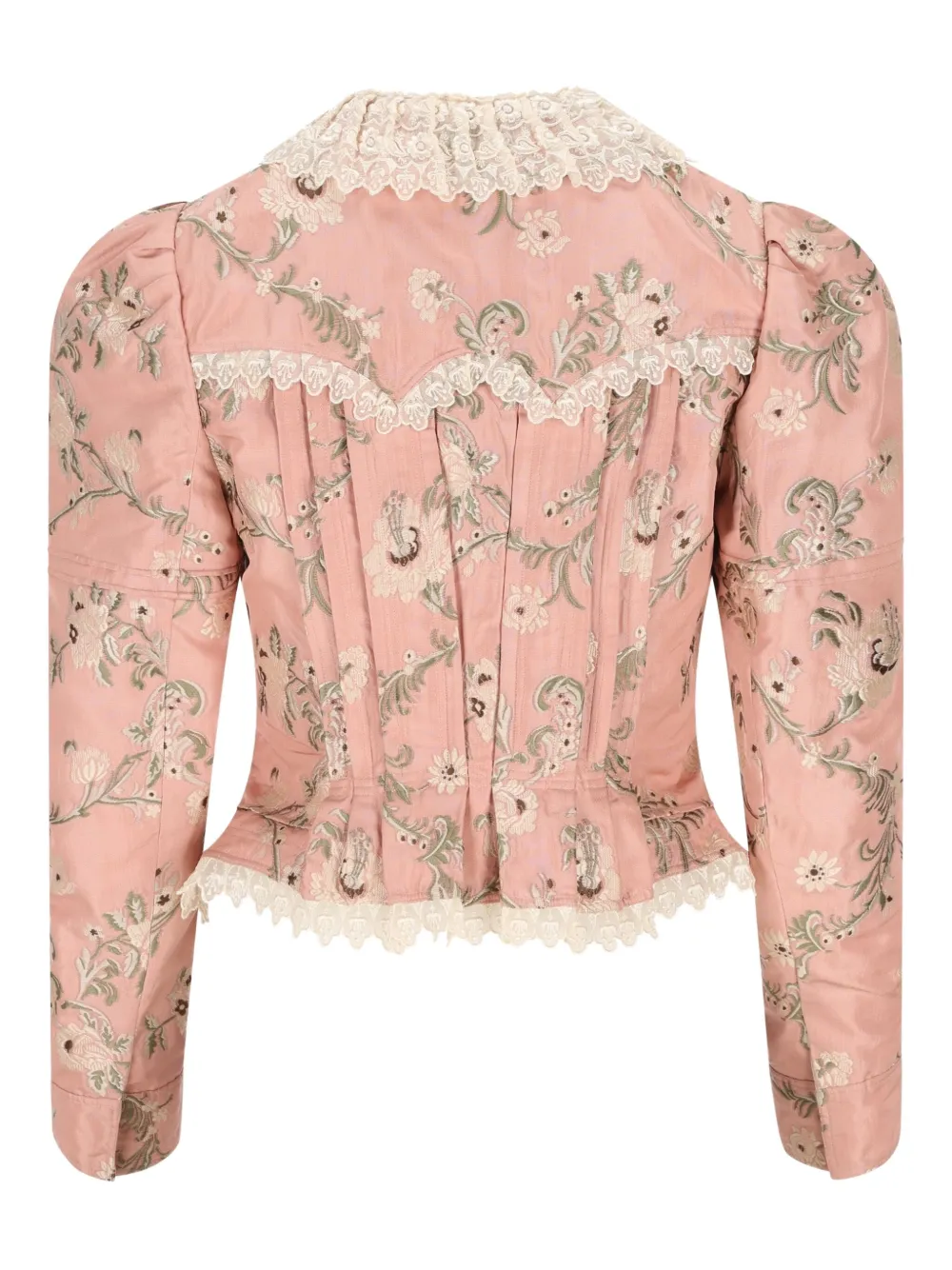 Chloé chamarra con encaje en jacquard | Chamarras ajustadas | Image 2